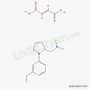 (-)-N,N-디메틸-1-(3-에틸페닐)-2-피롤리딘메탄아민 푸마르산염