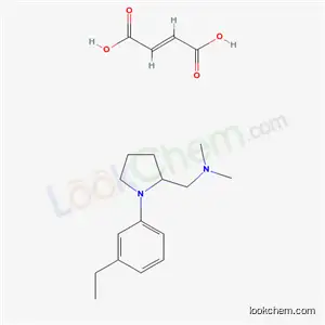 (-)-N,N-디메틸-1-(3-에틸페닐)-2-피롤리딘메탄아민 푸마르산염