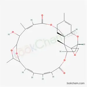 Molecular Structure of 74072-83-6 (roridin J)