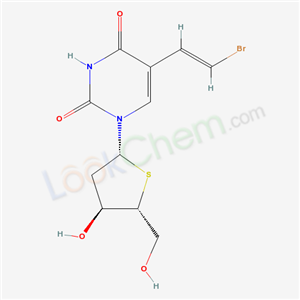 2,4(1H,3H)-Pyrimidinedione,5-(2-bromoethenyl)-1-(2-deoxy-4-thio-α-D-erythro-pentofuranosyl)-,(E)-3