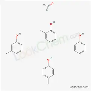 포름 알데히드, 2- 메틸 페놀, 3- 메틸 페놀, 4- 메틸 페놀 및 페놀과의 중합체