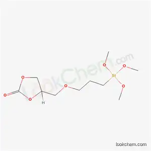 Molecular Structure of 42345-73-3 (4-[[3-(trimethoxysilyl)propoxy]methyl]-1,3-dioxolan-2-one)