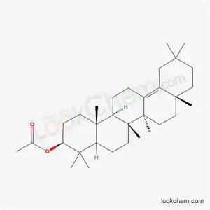 Molecular Structure of 51361-60-5 (delta-Amyrin acetate)