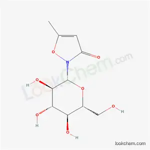 Molecular Structure of 51937-63-4 (2-beta-D-glucopyranosyl-5-methylisoxazol-3(2H)-one)