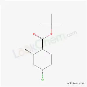 Molecular Structure of 5748-21-0 (tert-butyl (1S,2S,4S)-4-chloro-2-methylcyclohexanecarboxylate)