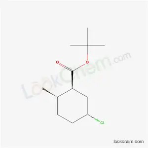 Cyclohexanecarboxylic acid, 5-chloro-2-methyl-, 1,1-dimethylethyl ester, (1alpha,2beta,5beta)-