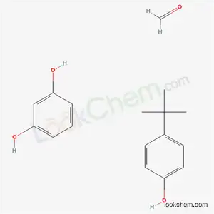 포름 알데히드, 1,3- 벤젠 디올 및 4- (1,1- 디메틸 에틸) 페놀 중합체