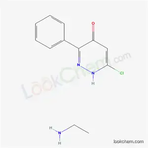 6-クロロ-3-フェニルピリダジン-4-オール?エタンアミン