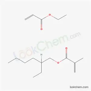 2-프로펜산, 2-메틸-, 2-에틸헥실 에스테르, 에틸 2-프로페노에이트 중합체