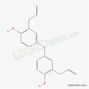 Molecular Structure of 62386-37-2 (4,4'-methylenebis[2-allylphenol])