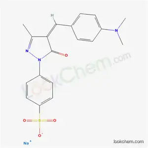 벤젠술폰산, 4-[4-[[4-(디메틸아미노)페닐]메틸렌]-4,5-디히드로-3-메틸-5-옥소-1H-피라졸-1-일]-, 나트륨염