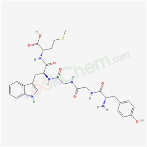 enkephalin-Met, Trp(4)-