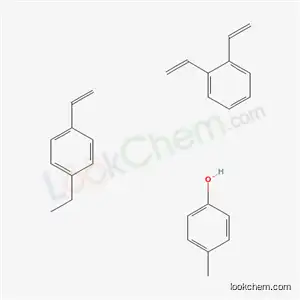 페놀, 4-메틸-, 디에테닐벤젠 및 1-에테닐-4-에틸벤젠 중합체