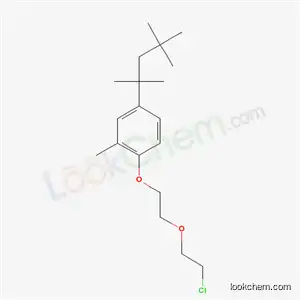 Molecular Structure of 65925-29-3 (1-[2-(2-chloroethoxy)ethoxy]-2-methyl-4-(1,1,3,3-tetramethylbutyl)benzene)