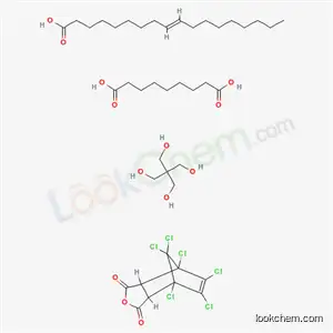 노난디오산, 2,2-비스(히드록시메틸)-1,3-프로판디올 및 4,5,6,7,8,8-헥사클로로-3a, 4,7,7a-테트라히드로-4,7-메타노이소벤조푸란- 중합체 1,3-디온, (Z)-9-옥타데세노에이트