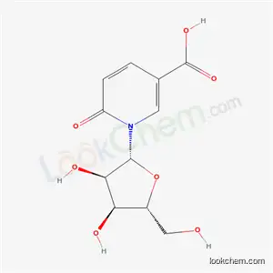Molecular Structure of 66171-44-6 (6-oxo-1-beta-D-ribofuranosyl-1,6-dihydropyridine-3-carboxylic acid)