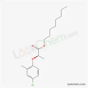 Molecular Structure of 66423-13-0 (Octyl (R)-2-(4-chloro-2-methylphenoxy)propionate)