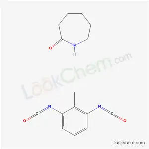 2H-아제핀-2-온, 헥사하이드로-, 1,3-디이소시아네이토메틸벤젠 함유 중합체 e