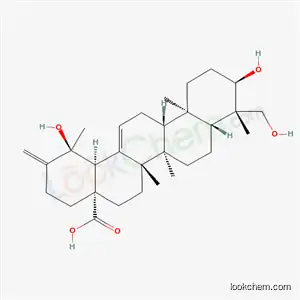 Molecular Structure of 20000-56-0 (3-(Benzoxazol-2-yl)benzoic acid)