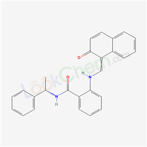 Sirtinol;(E)-2-((2-hydroxynaphthalen-1-yl)methyleneamino)-N-(1-phenylethyl)benzamide