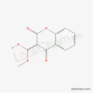 Molecular Structure of 13252-75-0 (3-[hydroxy(methoxy)methylidene]-2H-chromene-2,4(3H)-dione)