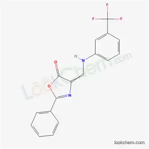 2-Phenyl-4-[[3-(trifluoromethyl)phenyl]iminomethyl]-1,3-oxazol-5-ol