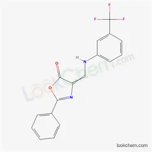 2-Phenyl-4-[[3-(trifluoromethyl)phenyl]iminomethyl]-1,3-oxazol-5-ol