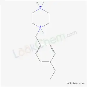 Molecular Structure of 435341-97-2 (1-(4-ETHYL-BENZYL)-PIPERAZINE)