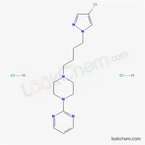 2-[4-[4-(4-クロロ-1H-ピラゾール-1-イル)ブチル]-1-ピペラジニル]ピリミジン?2塩酸塩