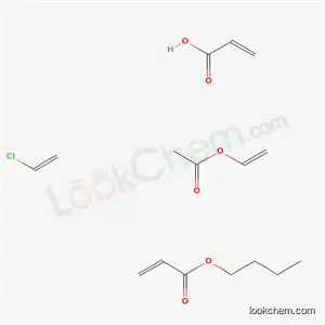 2-프로펜산, 부틸 2-프로페노에이트, 클로로에텐 및 에테닐 아세테이트 중합체