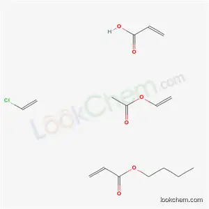 2-프로펜산, 부틸 2-프로페노에이트, 클로로에텐 및 에테닐 아세테이트 중합체