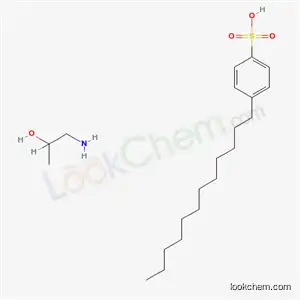 p-도데실벤젠술폰산, 1-아미노프로판-2-올과의 화합물(1:1)