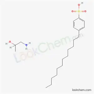 p-도데실벤젠술폰산, 1-아미노프로판-2-올과의 화합물(1:1)