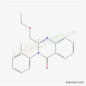 Molecular Structure of 61554-65-2 (2-(Ethoxymethyl)-3-(2-methylphenyl)quinazolin-4(3H)-one)