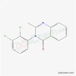Molecular Structure of 1769-20-6 (3-(2,3-dichlorophenyl)-2-methylquinazolin-4(3H)-one)