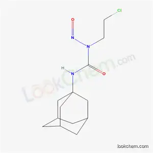 Molecular Structure of 14039-10-2 (1-(1-Adamantyl)-3-(2-chloroethyl)-3-nitrosourea)