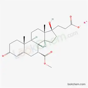 (17R)-17-히드록시-3-옥소프렌-4-엔-7α,21-디카르복실산 7-메틸 21-칼륨염