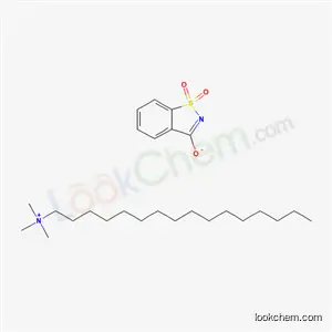 N,N,N-トリメチル-1-ヘキサデカンアミニウム?1,2-ベンゾイソチアゾール-3(2H)-オン1,1-ジオキシド
