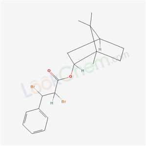 (1,7,7-trimethyl-6-bicyclo[2.2.1]heptanyl)2,3-dibromo-3-phenylpropanoate