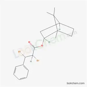 Molecular Structure of 595-81-3 (Bornyl dibromodihydrocinnamate)