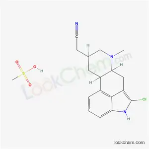 2-클로로-6-메틸에르골린-8베타-아세토니트릴 모노메탄술포네이트