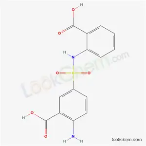 2-アミノ-5-[(2-カルボキシフェニル)スルファモイル]安息香酸