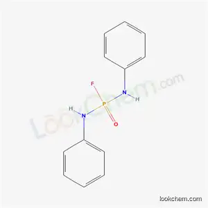 Molecular Structure of 330-08-5 (Fluorobis(phenylamino)phosphine oxide)