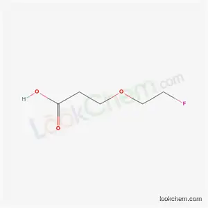 Molecular Structure of 353-12-8 (3-(2-Fluoroethoxy)propionic acid)