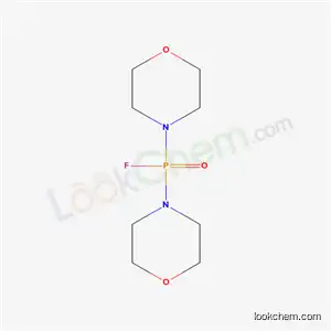 Molecular Structure of 565-25-3 (Fluorodi(4-morpholinyl)phosphine oxide)