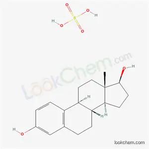 에스트라-1,3,5(10)-트리엔-3,17-디올(17베타)-, 황산수소