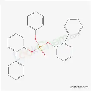 Molecular Structure of 597-79-5 (dibiphenyl-2-yl phenyl phosphate)