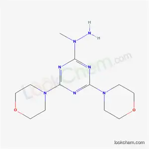 Molecular Structure of 5493-27-6 (2-(1-methylhydrazinyl)-4,6-di(morpholin-4-yl)-1,3,5-triazine)
