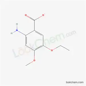 Molecular Structure of 61948-67-2 (2-AMINO-5-ETHOXY-4-METHOXYBENZOIC ACID)