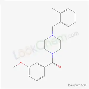 (3-methoxyphenyl)[4-(2-methylbenzyl)piperazin-1-yl]methanone